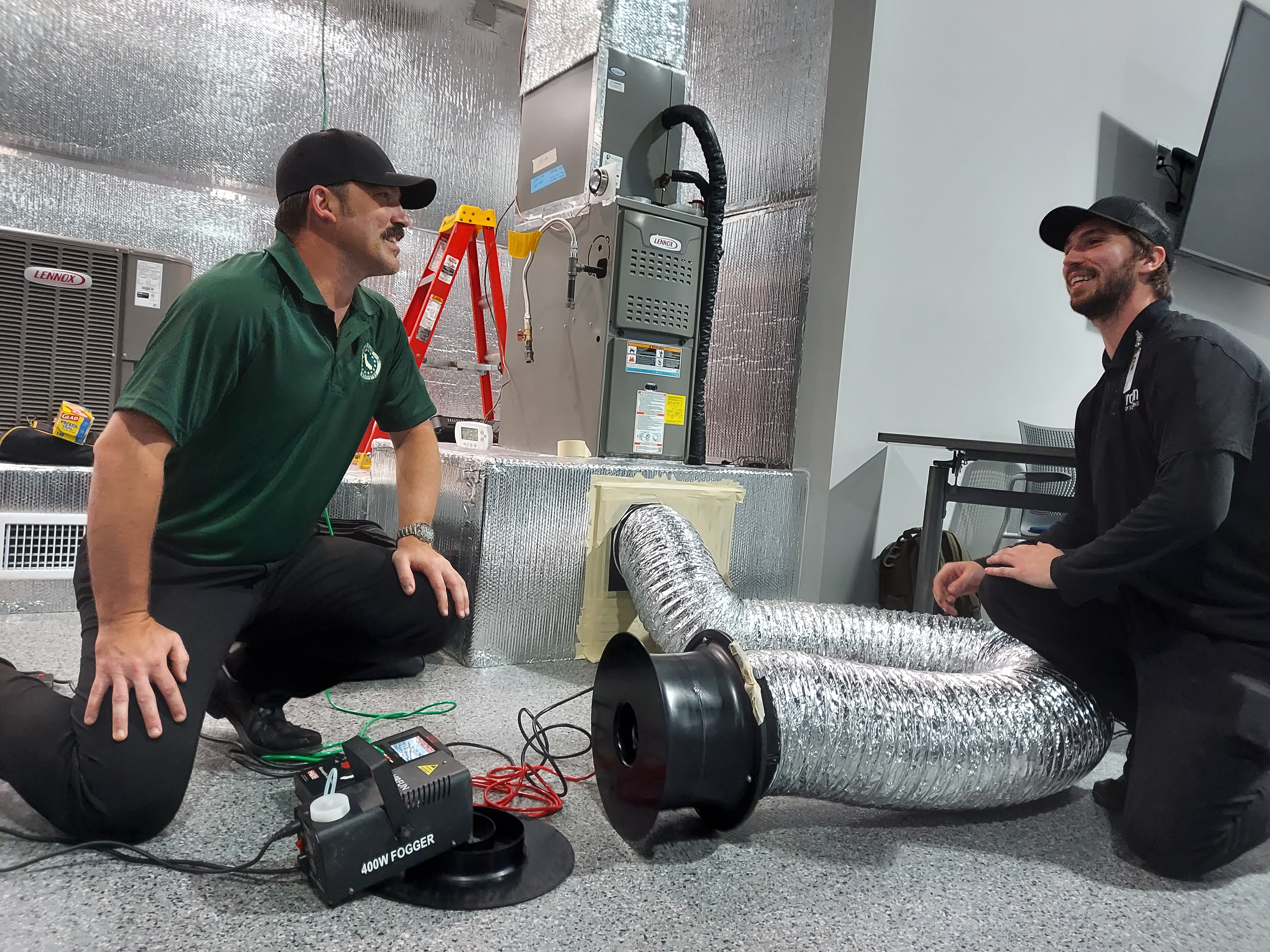 HVAC system inspection